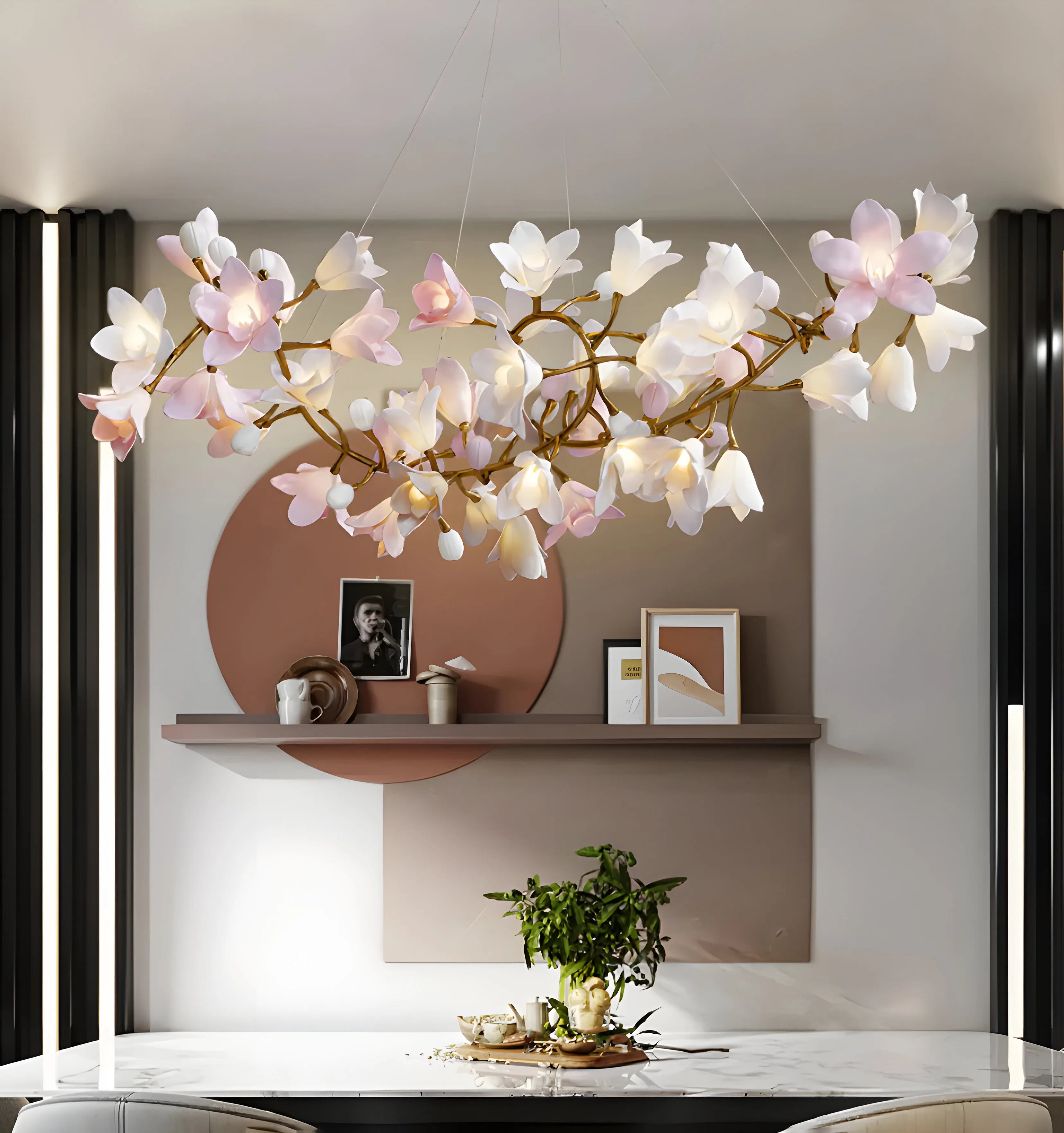 Circular Blossom Chandelier - NexioPick