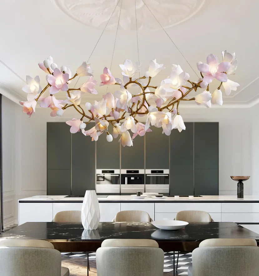 Circular Blossom Chandelier - NexioPick