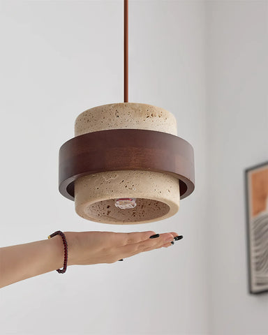 Cole Travertine Pendant Lamp