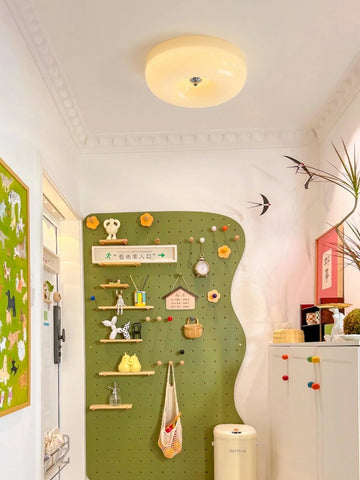 Cream Pudding Ceiling Lamp - NexioPick