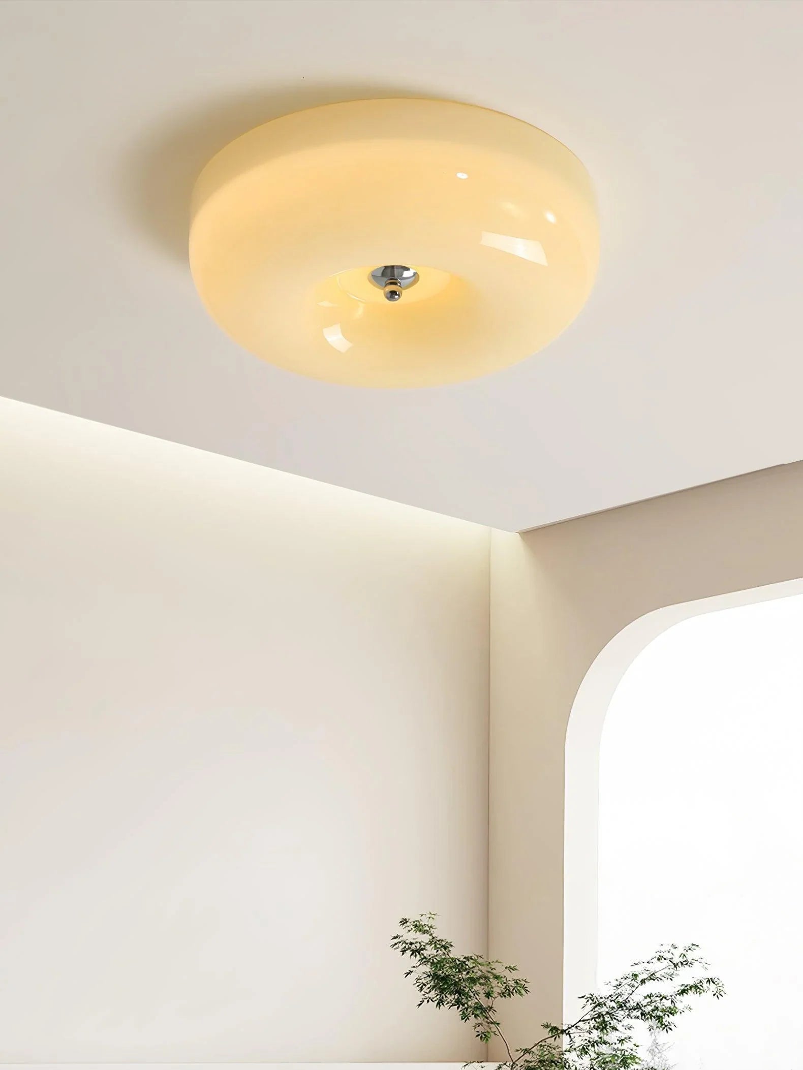 Cream Pudding Ceiling Lamp - NexioPick