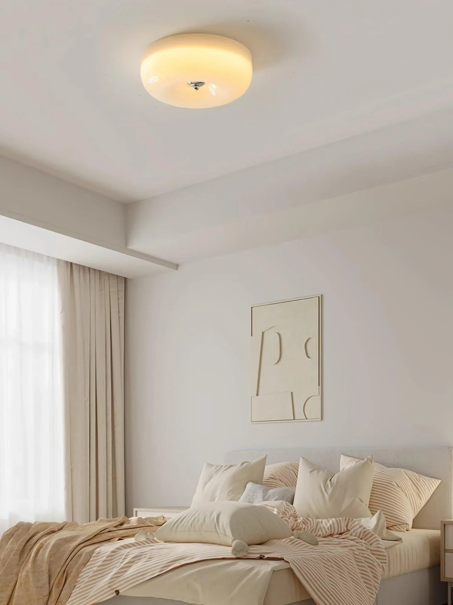 Cream Pudding Ceiling Lamp - NexioPick
