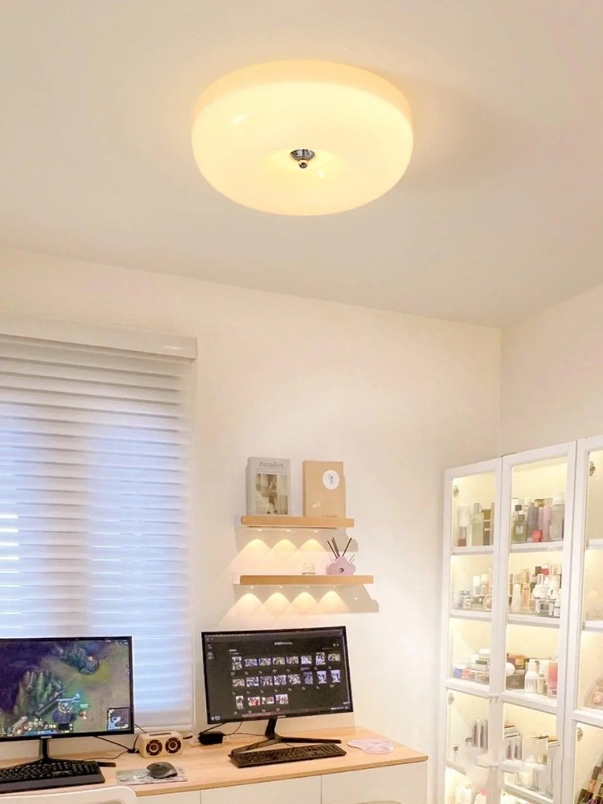 Cream Pudding Ceiling Lamp - NexioPick