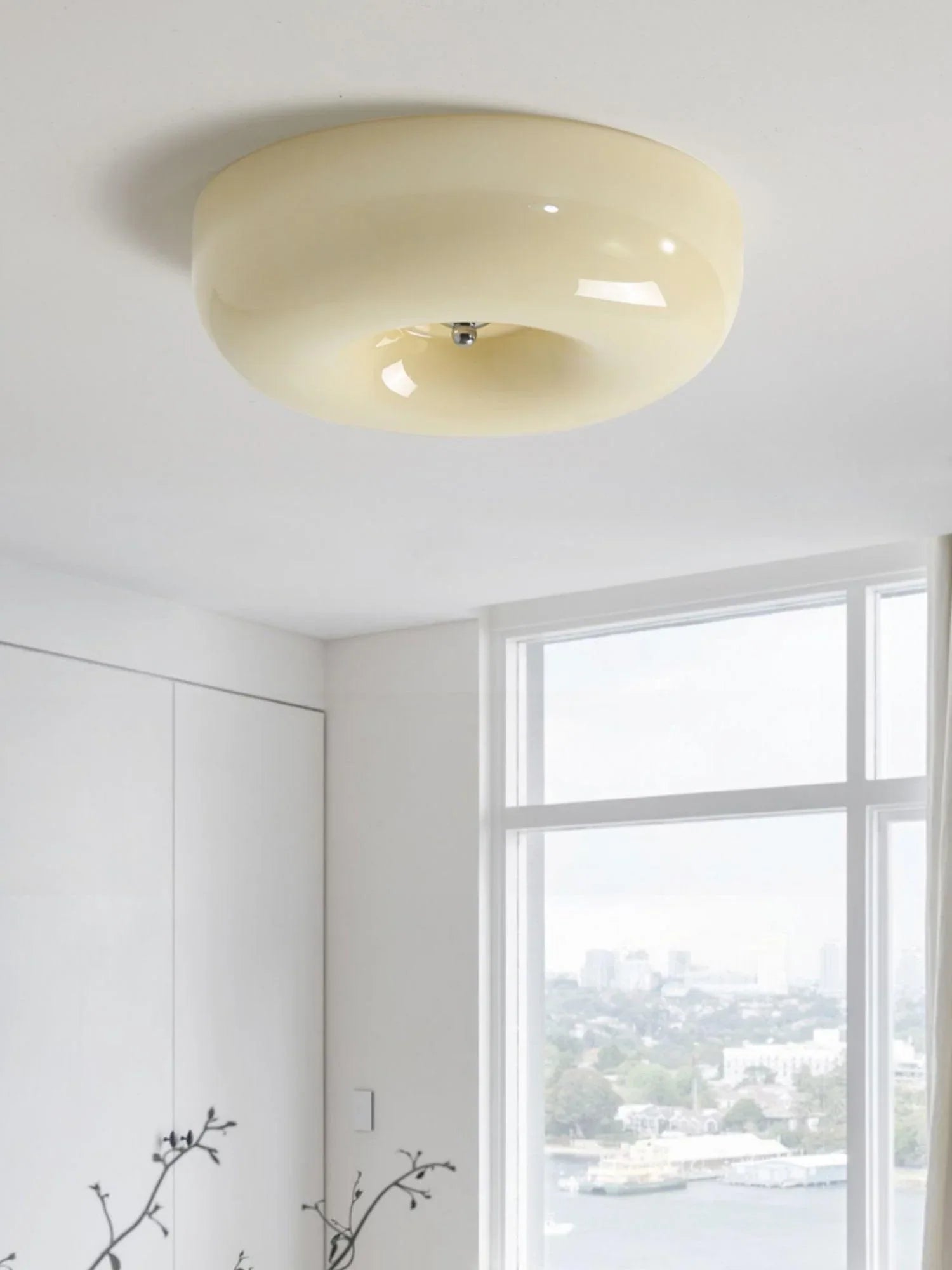 Cream Pudding Ceiling Lamp - NexioPick