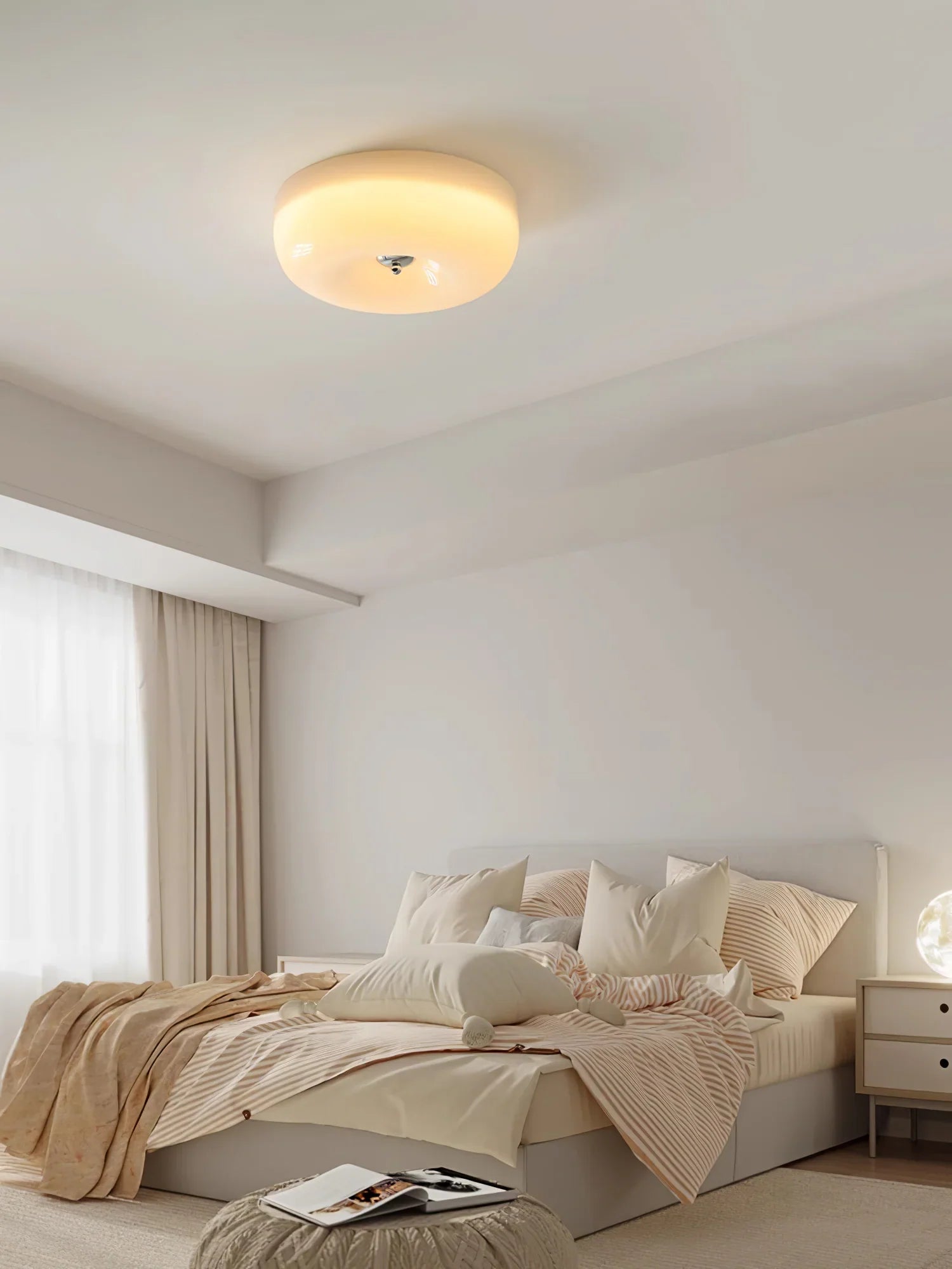 Cream Pudding Ceiling Lamp - NexioPick