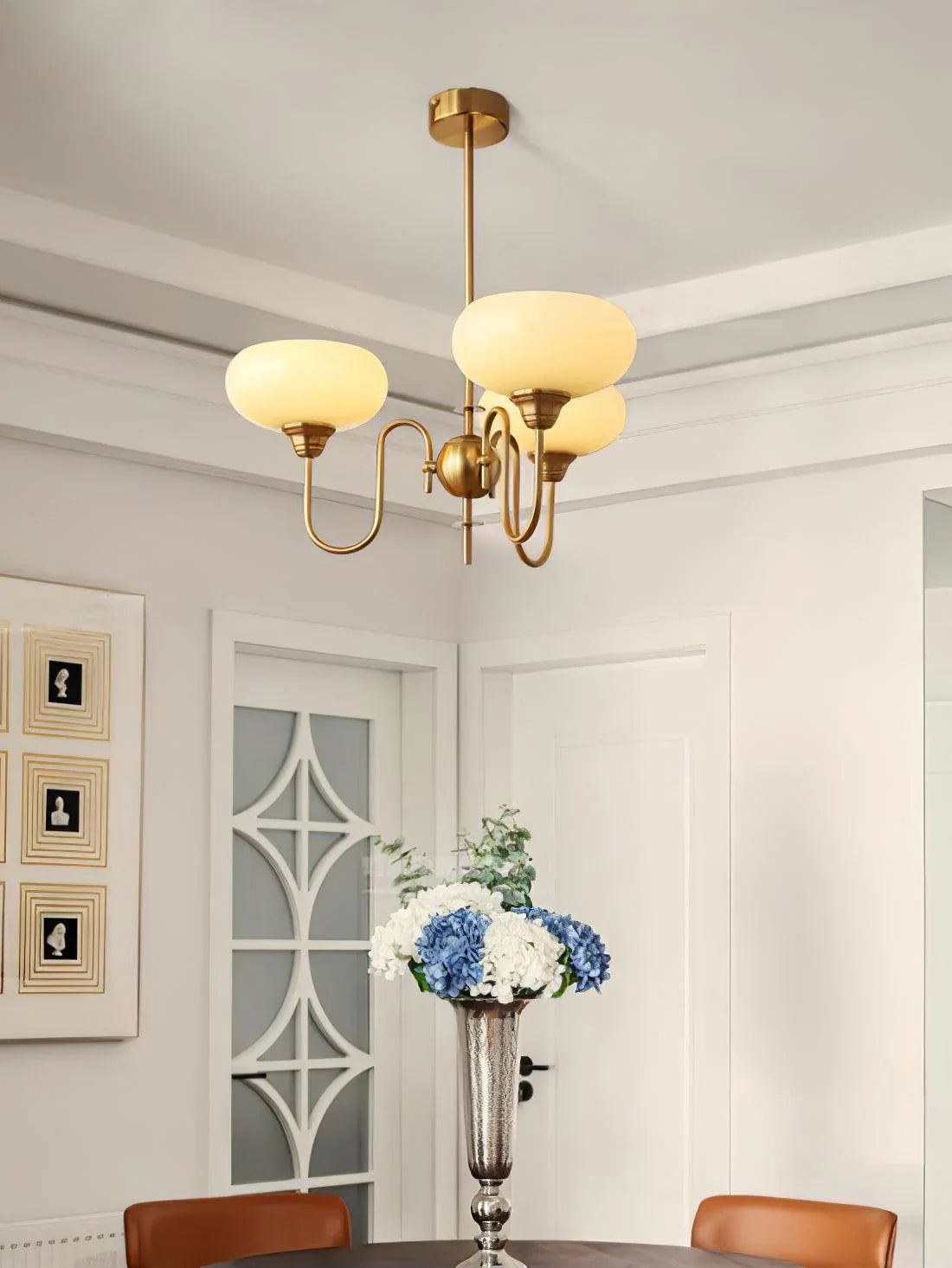 Creamy Persimmon Chandelier - NexioPick
