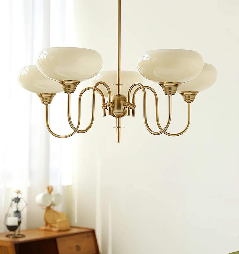 Creamy Persimmon Chandelier - NexioPick