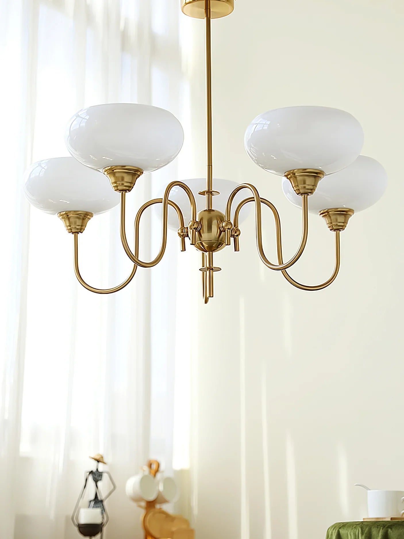 Creamy Persimmon Chandelier - NexioPick