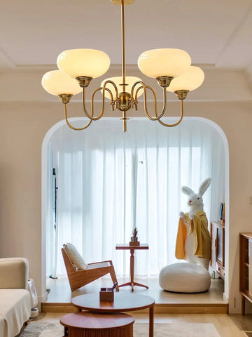 Creamy Persimmon Chandelier - NexioPick