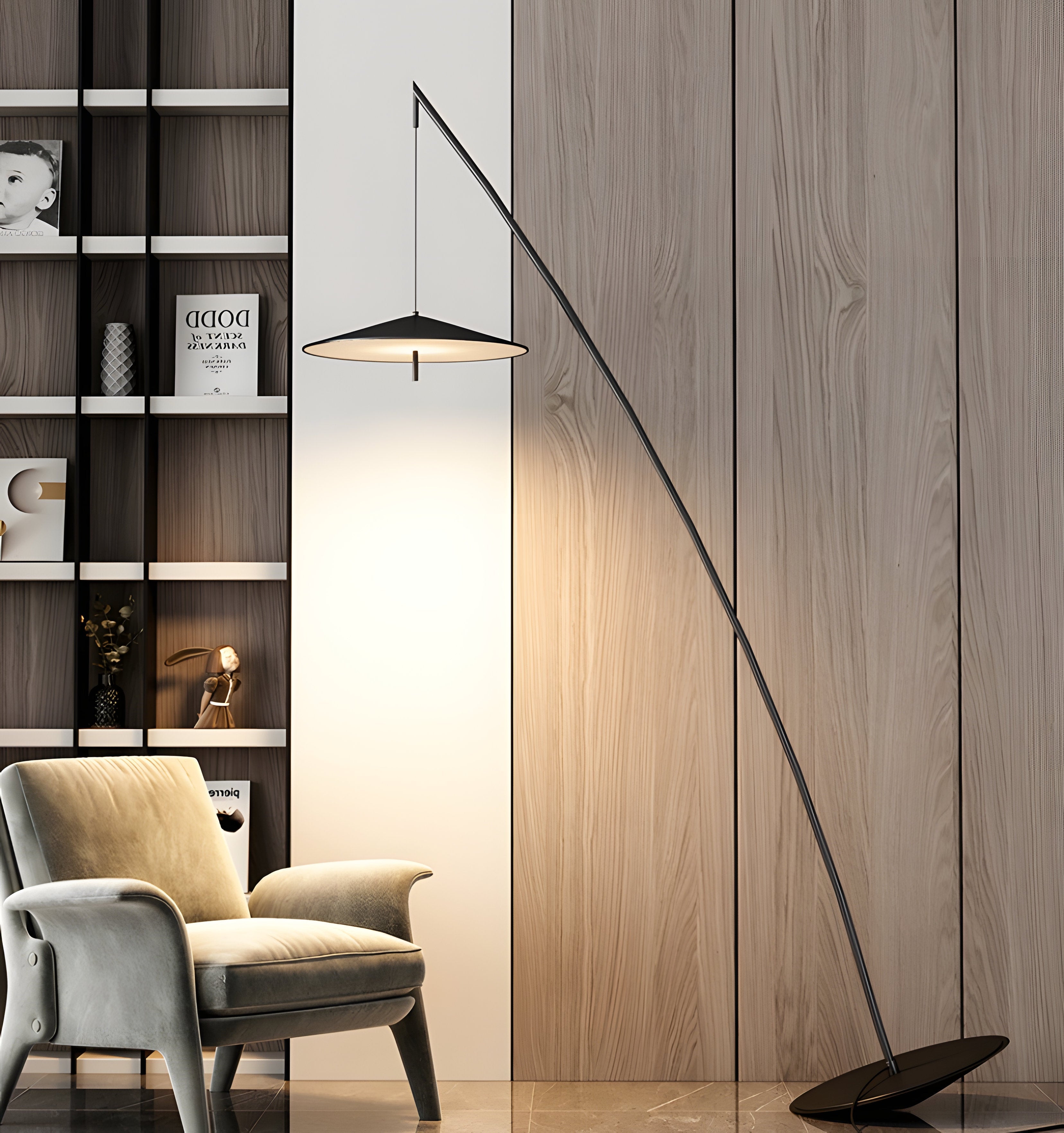 Creative Fishing Floor Lamp - NexioPick