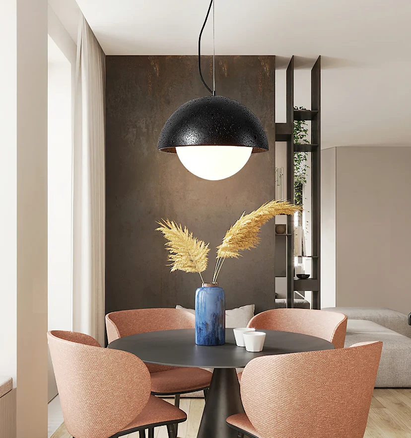 Crescent Glow Pendant Lamp - NexioPick