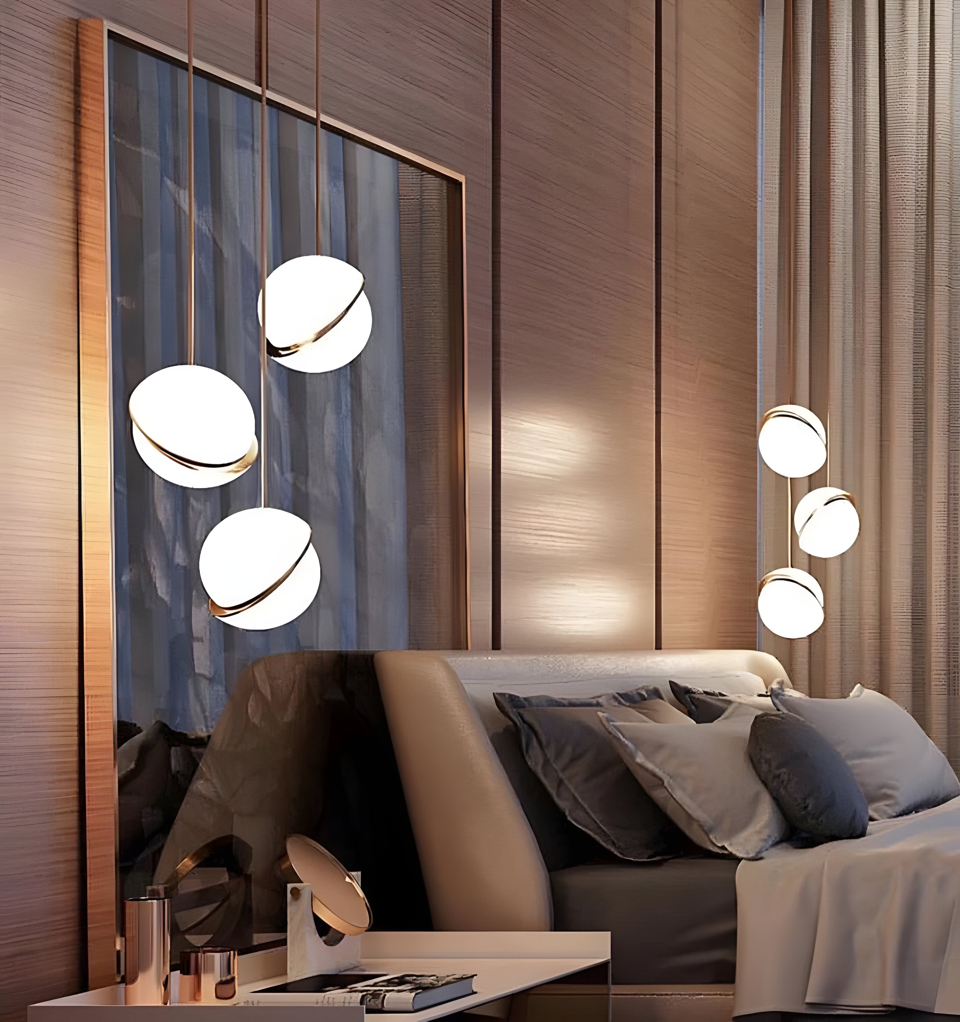 Crescent Pendant Lamp - NexioPick