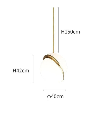 Crescent Pendant Lamp - NexioPick