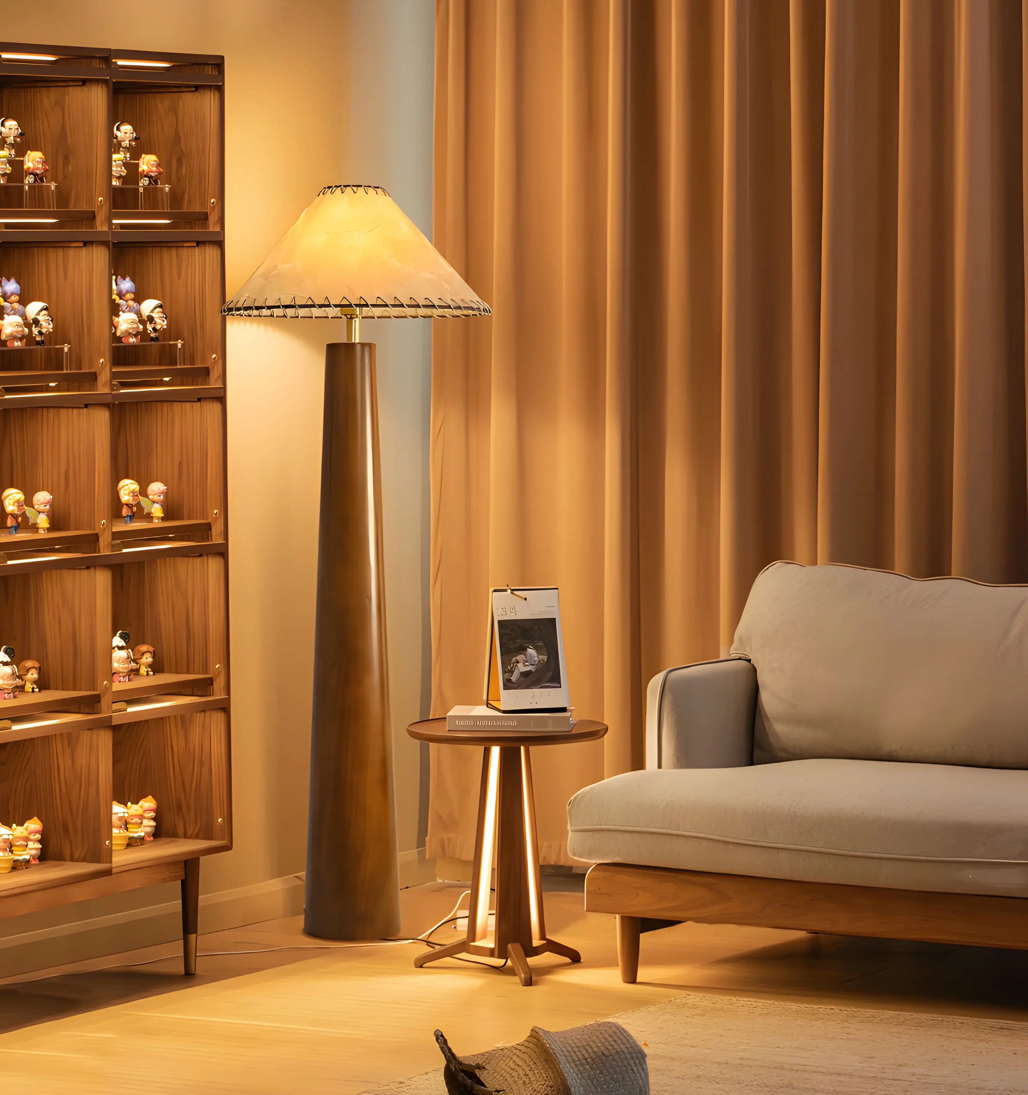 Crestview Paper Column Floor Lamp - NexioPick