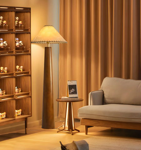 Crestview Paper Column Floor Lamp - NexioPick