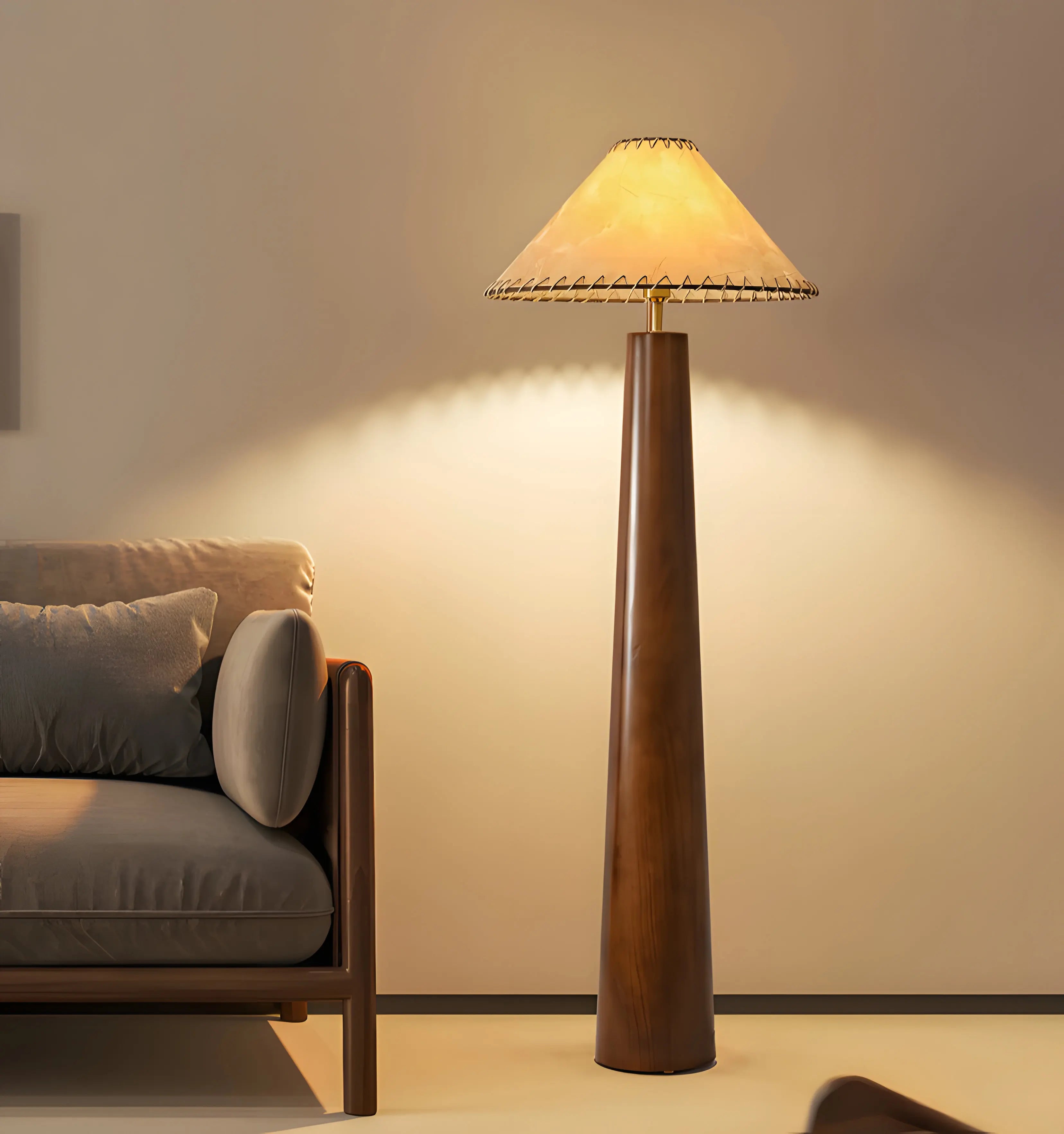 Crestview Paper Column Floor Lamp - NexioPick
