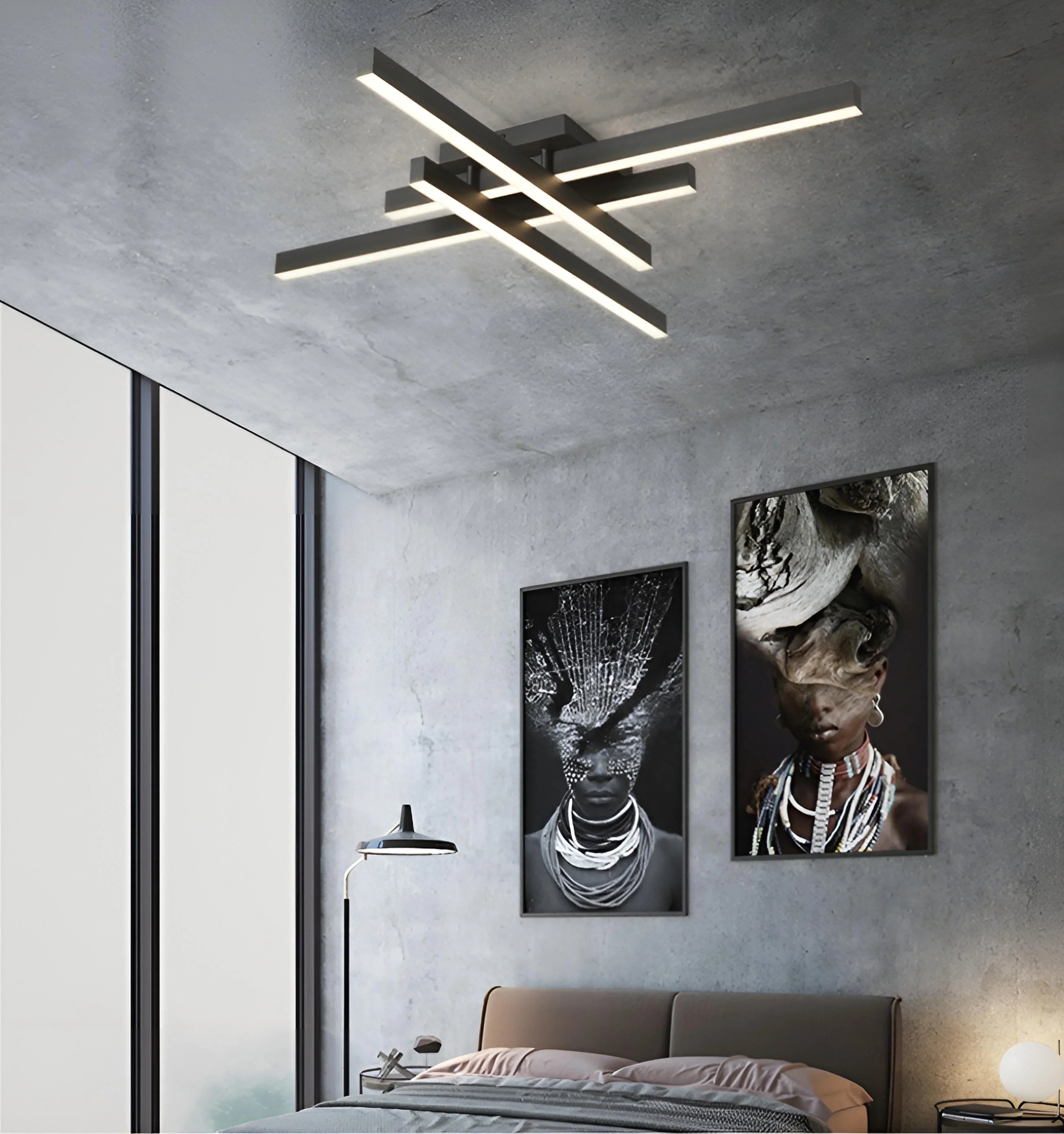 Cross Shape Ceiling Light - NexioPick