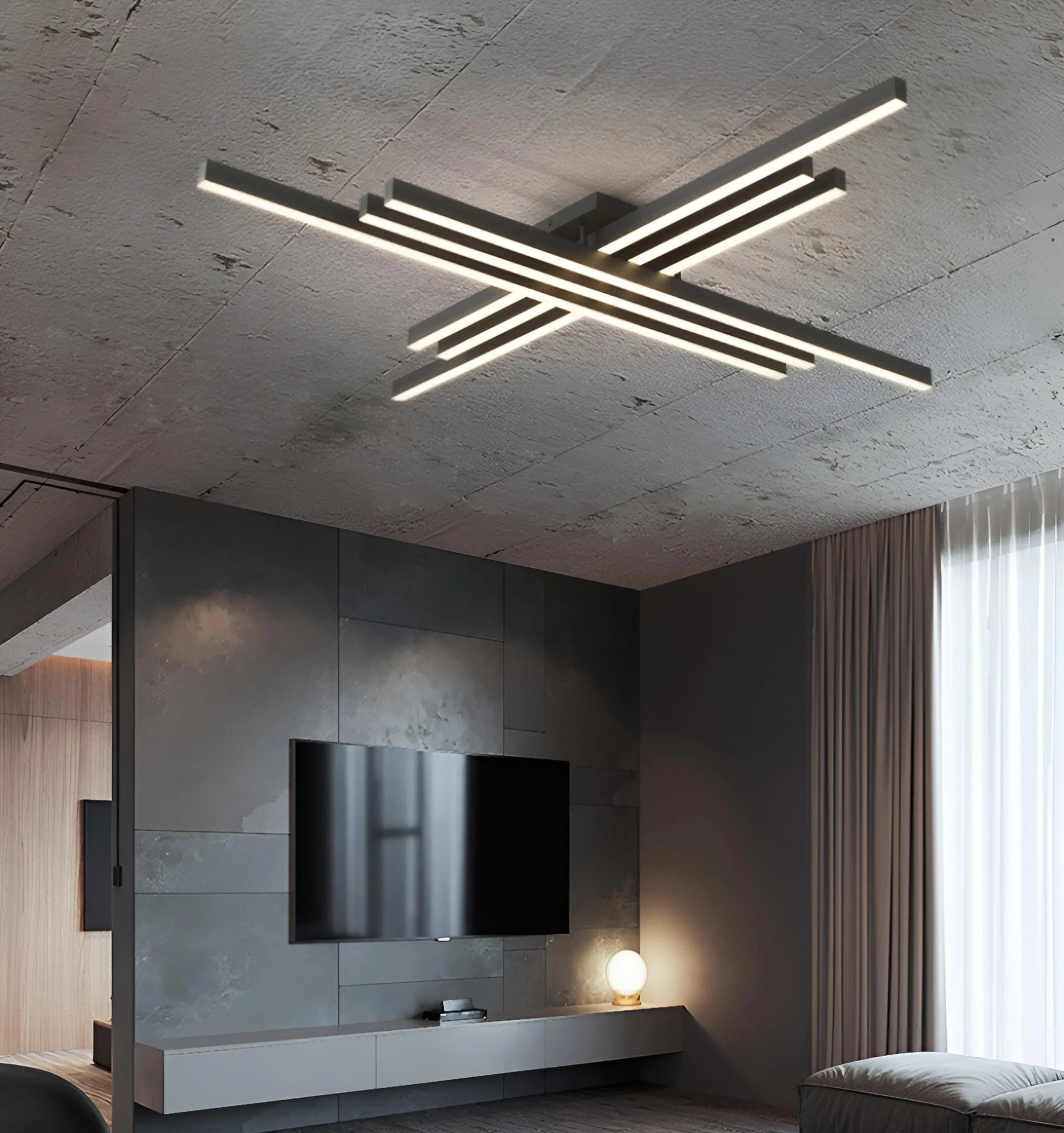 Cross Shape Ceiling Light - NexioPick