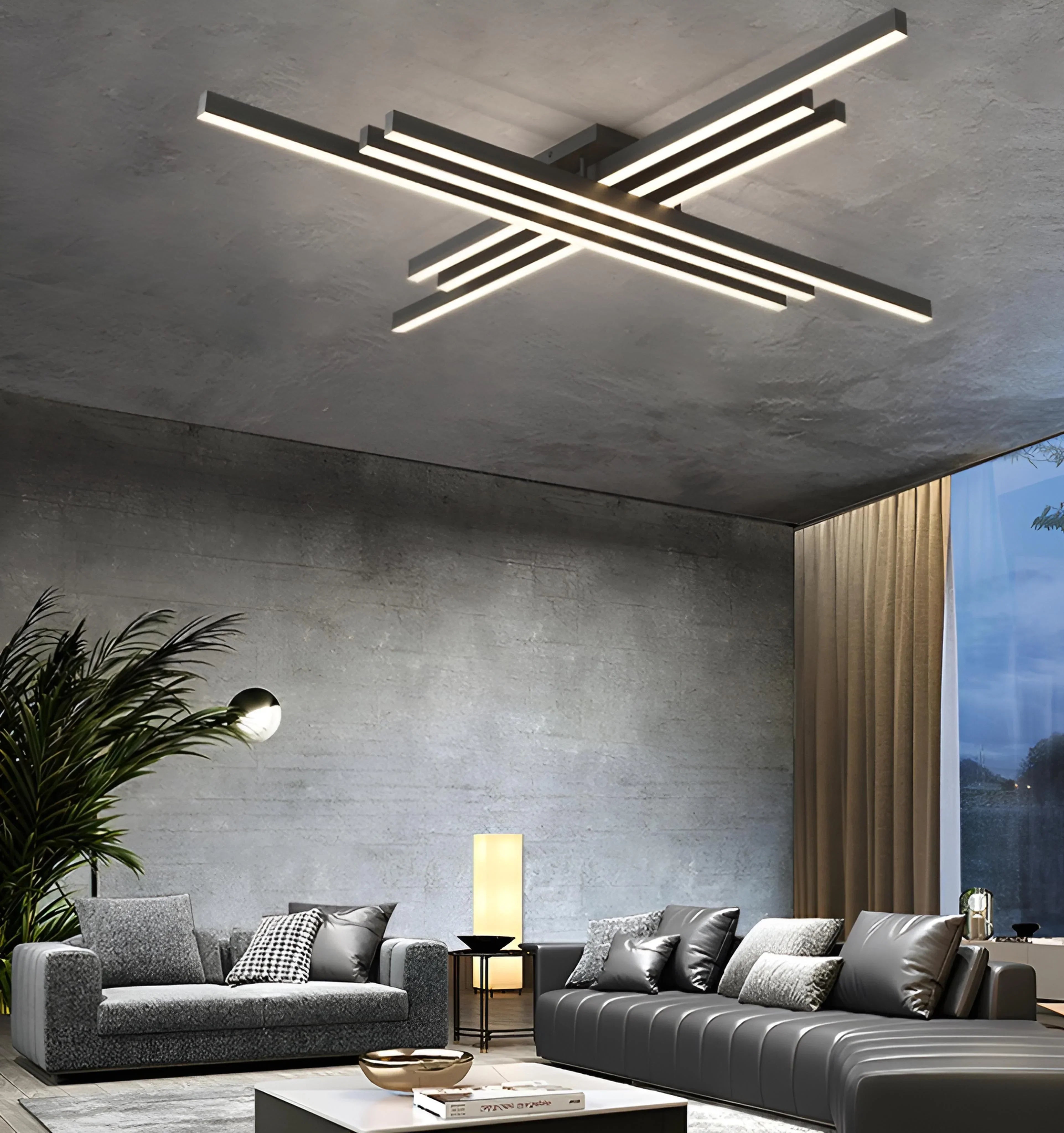 Cross Shape Ceiling Light - NexioPick