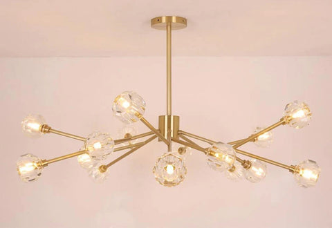Crystal Ball Round Cluster Chandelier - NexioPick
