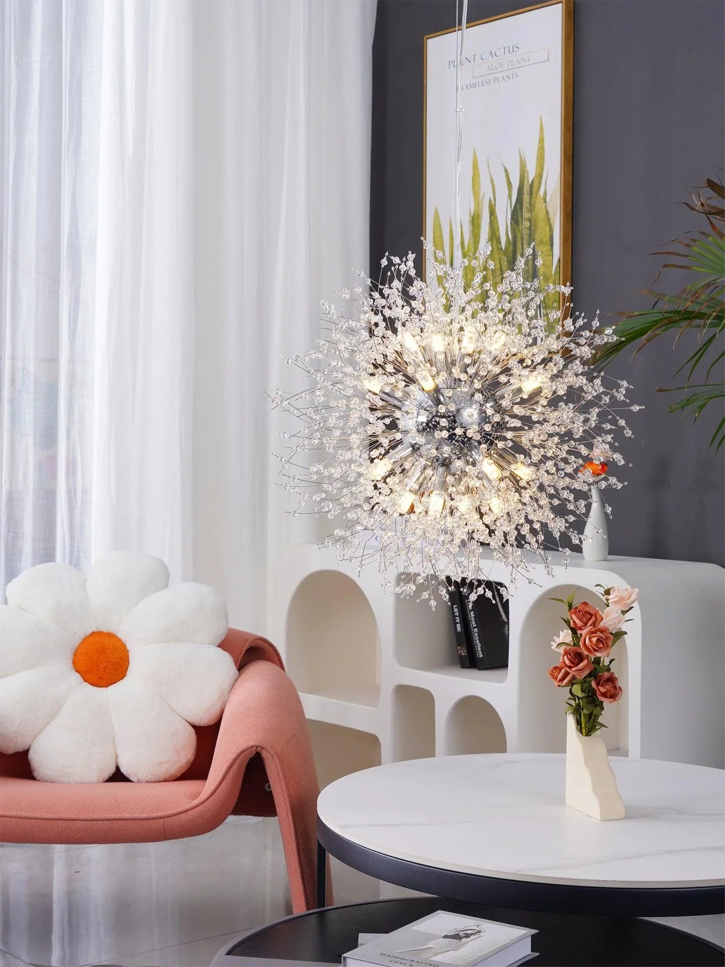 Crystal Dandelion Chandelier - NexioPick