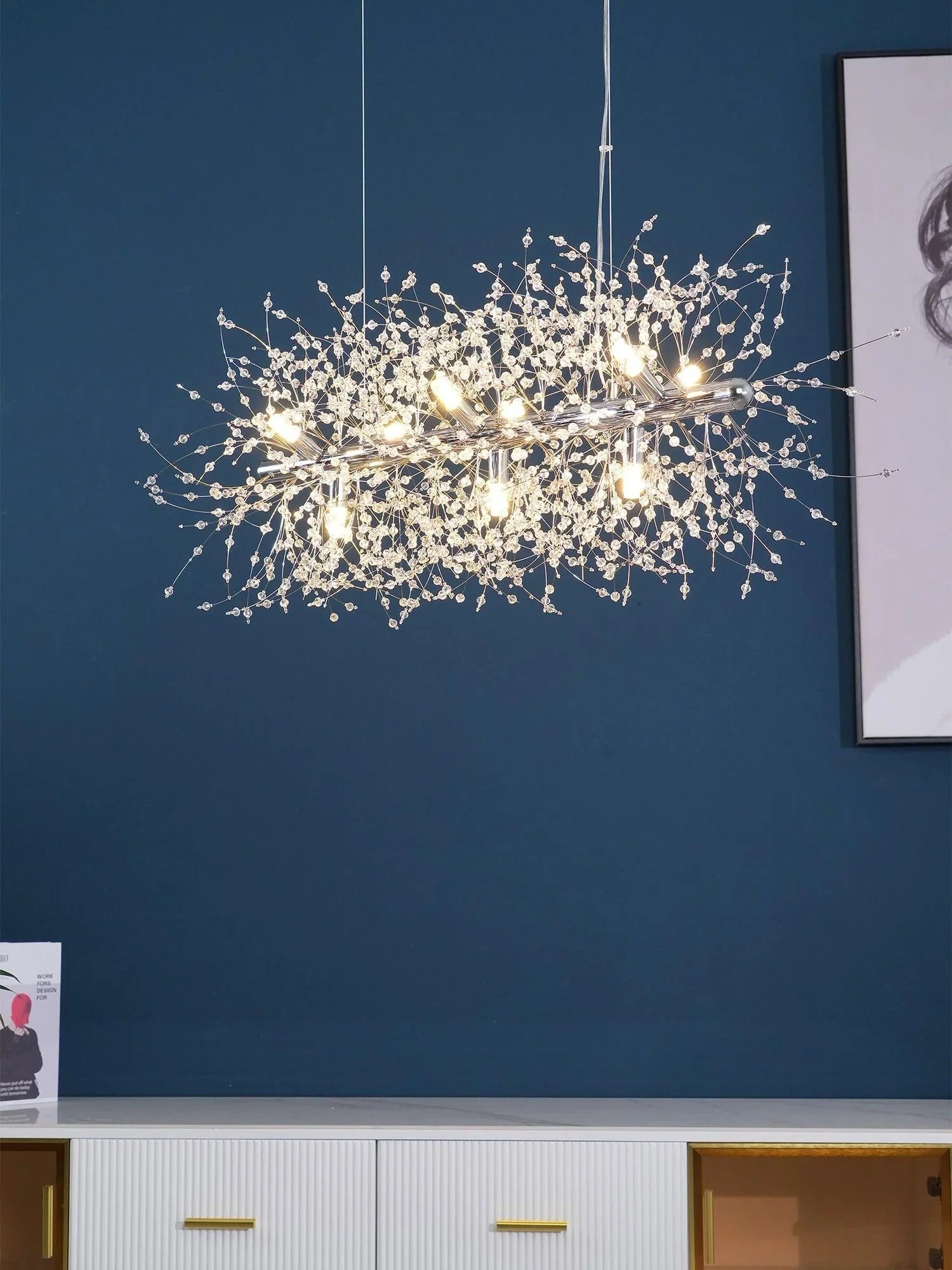 Crystal Dandelion Chandelier - NexioPick