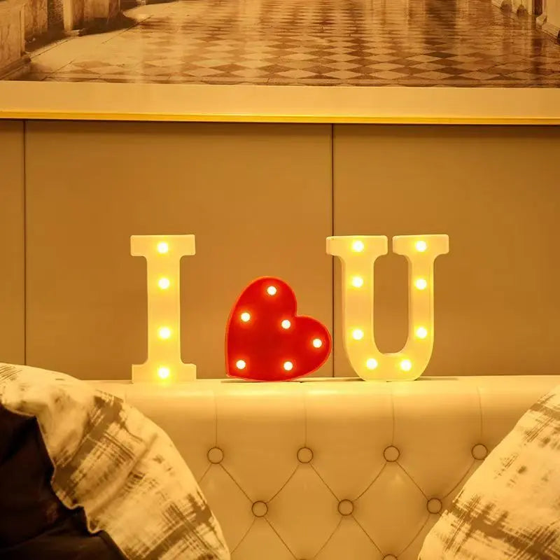 Customizable LED Marquee Letters & Numbers – Light-Up Signs for Birthdays, Weddings & Events