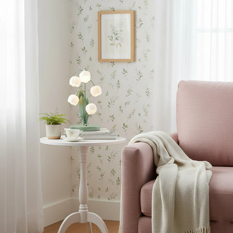 Bell Orchid Table Lamp