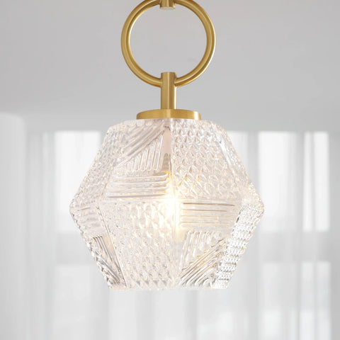 Diamond Cut Art Deco Ceiling Light - NexioPick