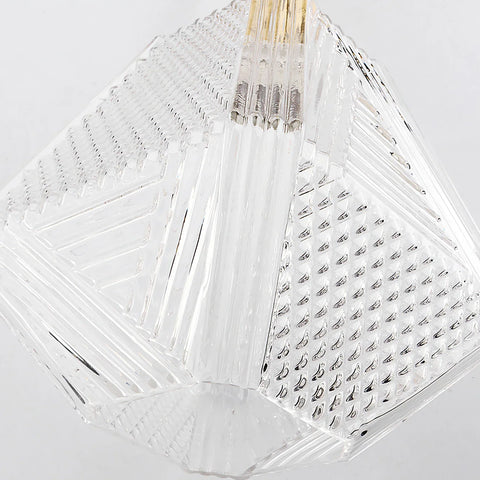 Diamond Cut Art Deco Ceiling Light - NexioPick