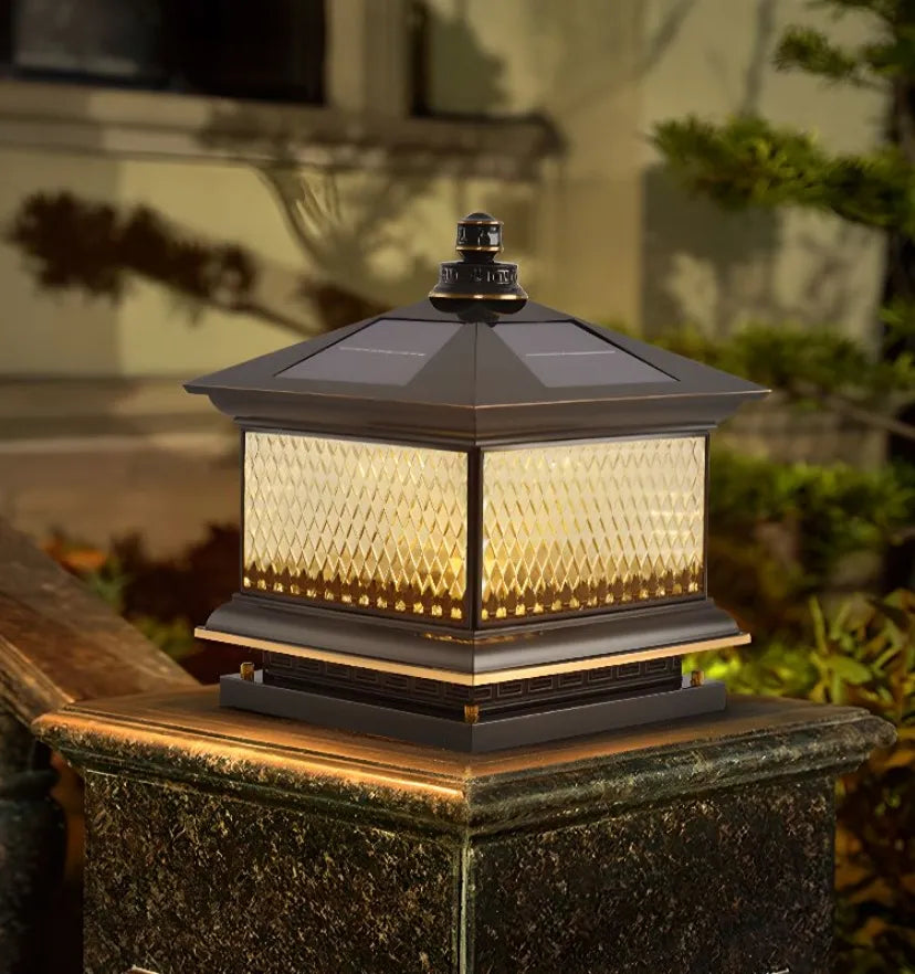 Diamond Solar Post Outdoor Light - NexioPick