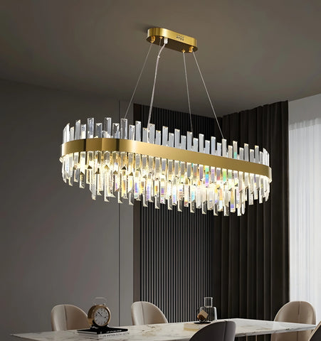 Dual Crystal Chandelier - NexioPick
