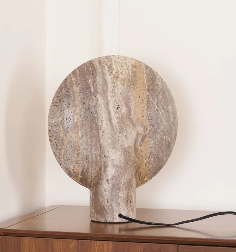 Eclipse Stone Table Lamp - NexioPick