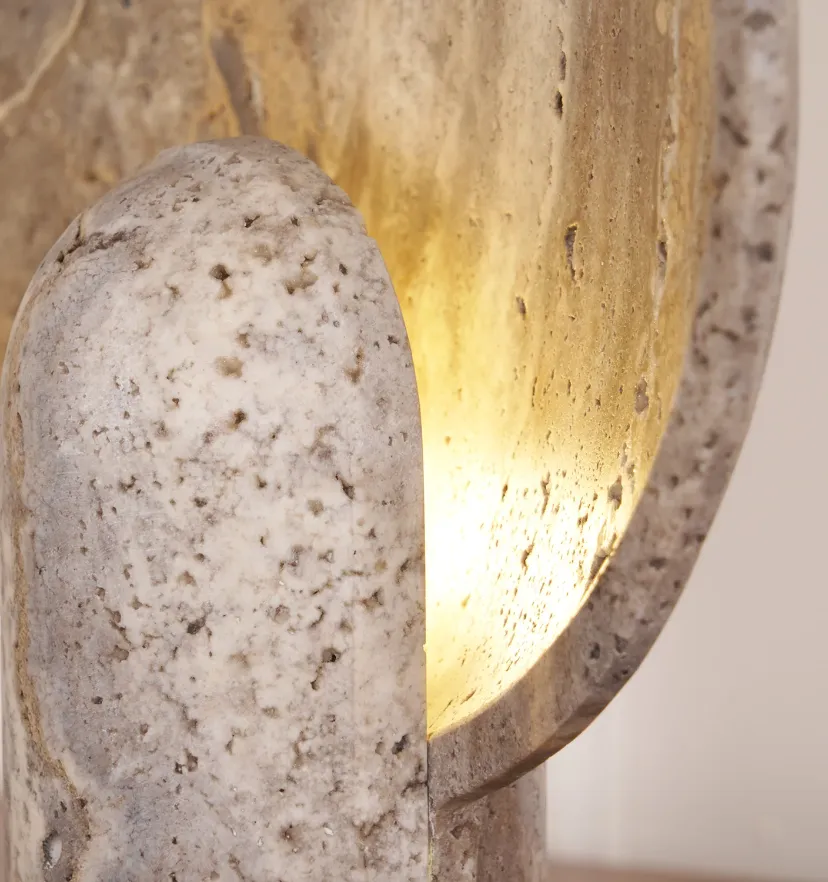 Eclipse Stone Table Lamp - NexioPick