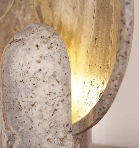 Eclipse Stone Table Lamp - NexioPick