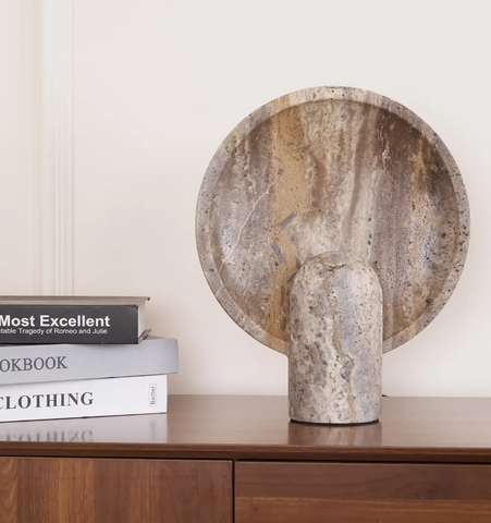 Eclipse Stone Table Lamp - NexioPick