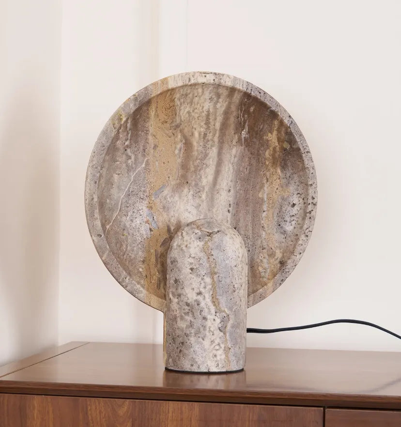Eclipse Stone Table Lamp - NexioPick