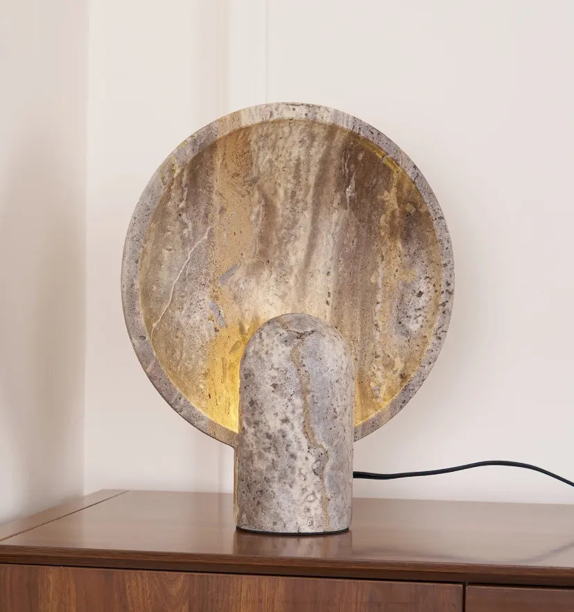 Eclipse Stone Table Lamp - NexioPick
