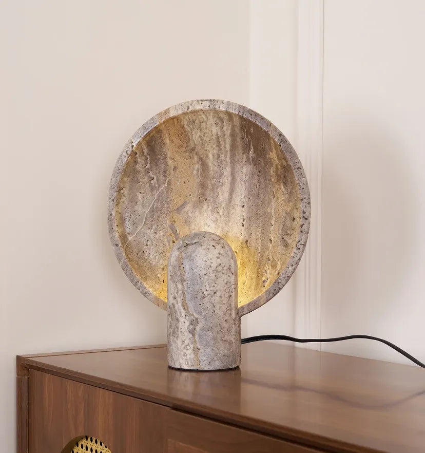 Eclipse Stone Table Lamp - NexioPick