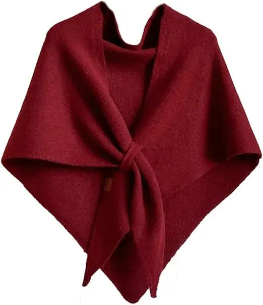 Elegant Pashmina Shawl Wrap for Women – All-Season Knitted Cashmere-Style Scarf & Cardigan