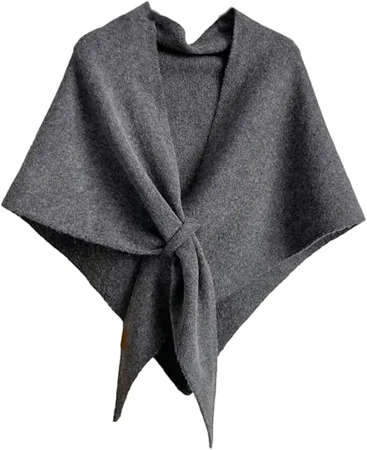 Elegant Pashmina Shawl Wrap for Women – All-Season Knitted Cashmere-Style Scarf & Cardigan