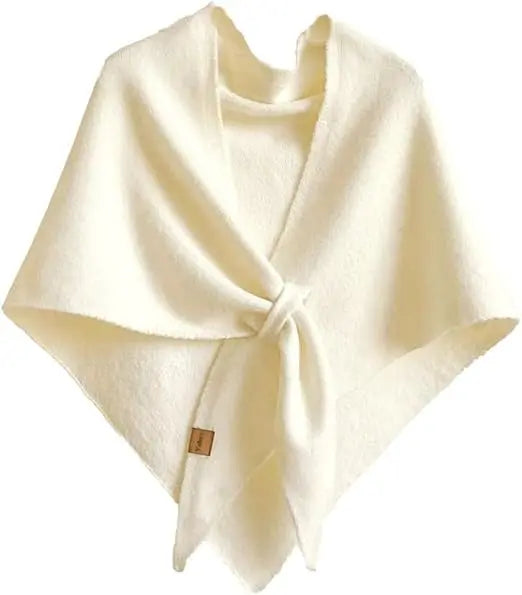 Elegant Pashmina Shawl Wrap for Women – All-Season Knitted Cashmere-Style Scarf & Cardigan