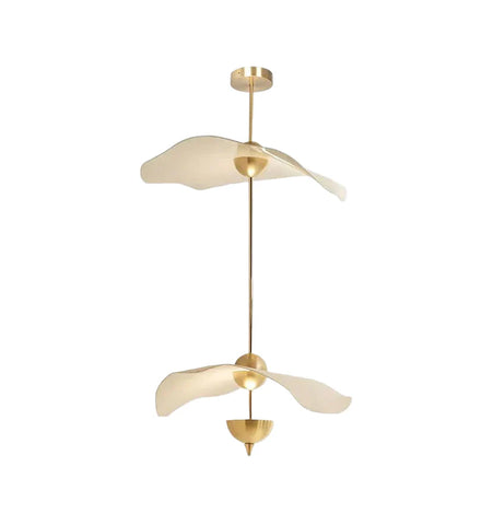 Envolee Double Biscuit Pendant Light