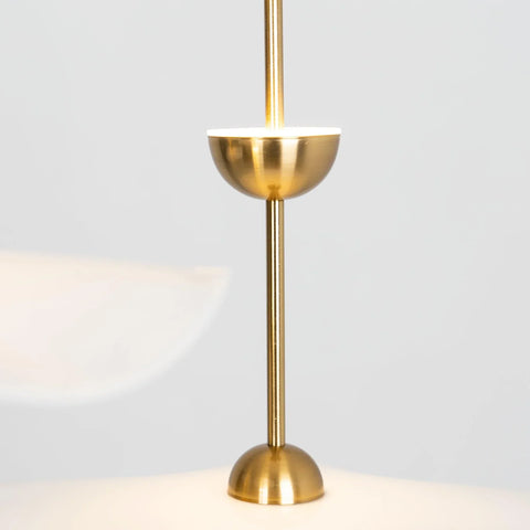 Envolee Double Biscuit Pendant Light