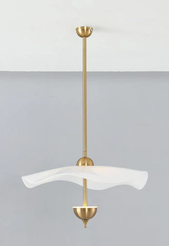 Envolee Double Biscuit Pendant Light