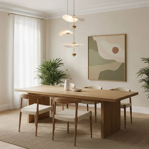 Envolee Double Biscuit Pendant Light