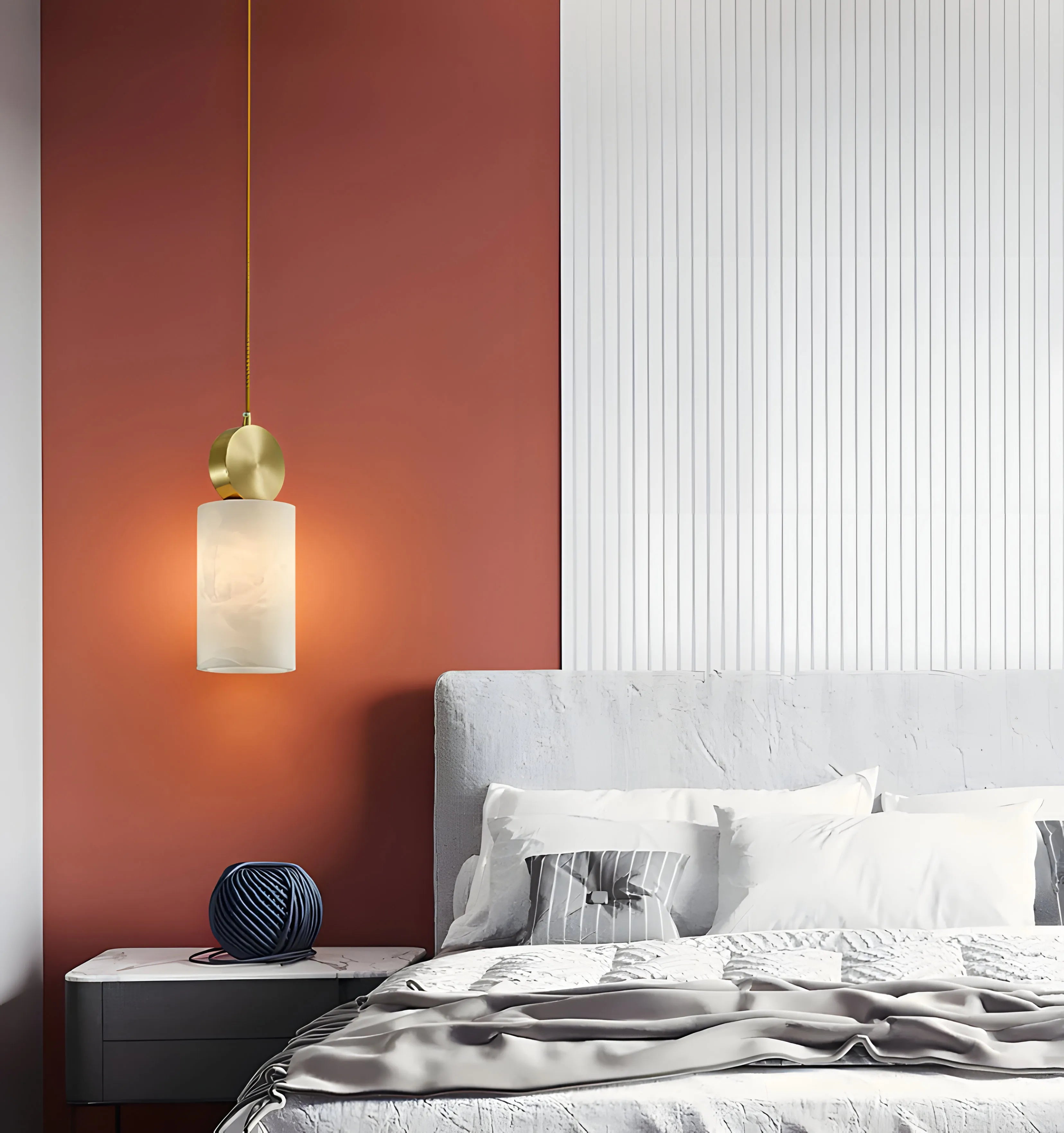 Etruscan Alabaster Pendant Light - NexioPick