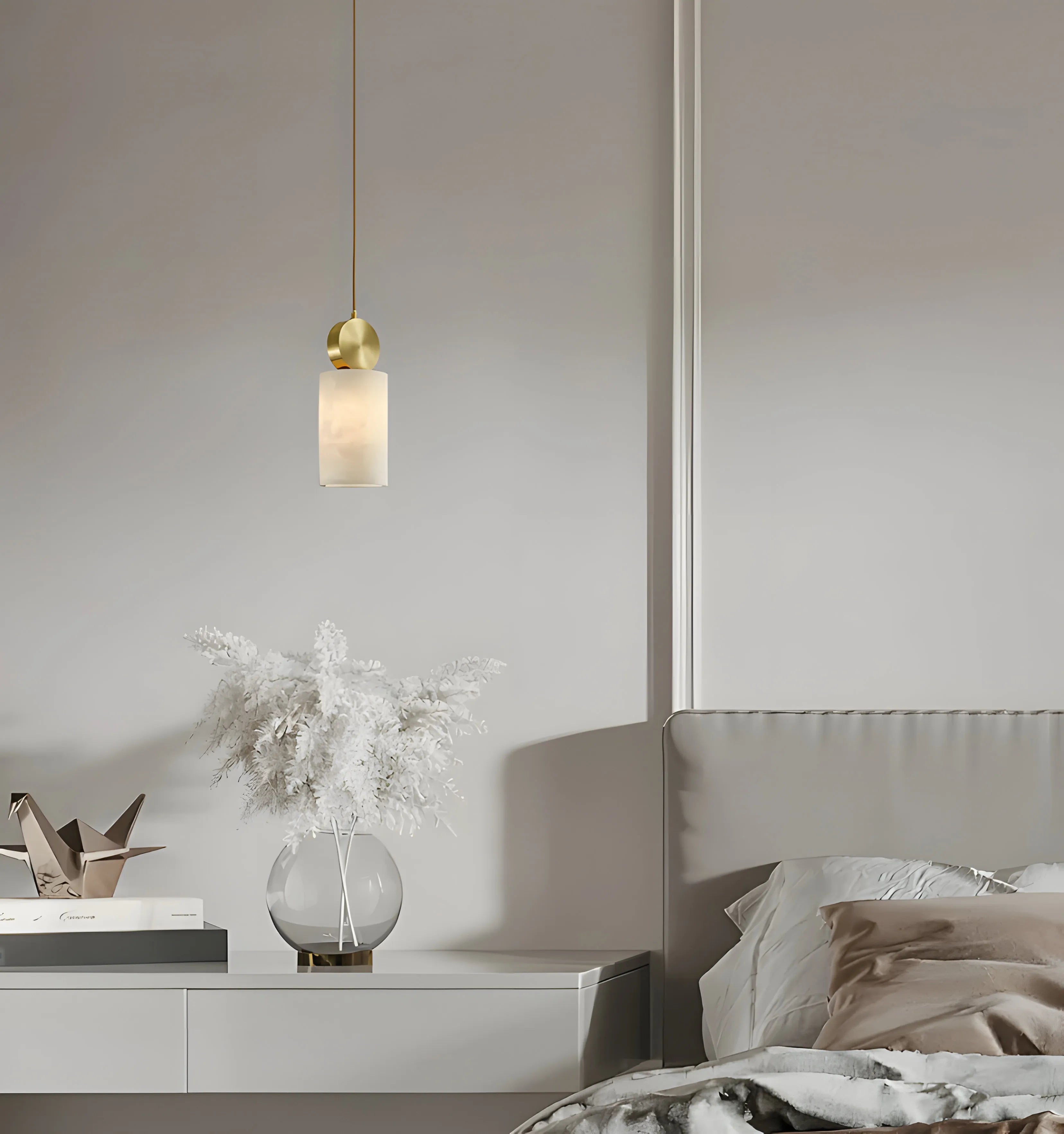 Etruscan Alabaster Pendant Light - NexioPick