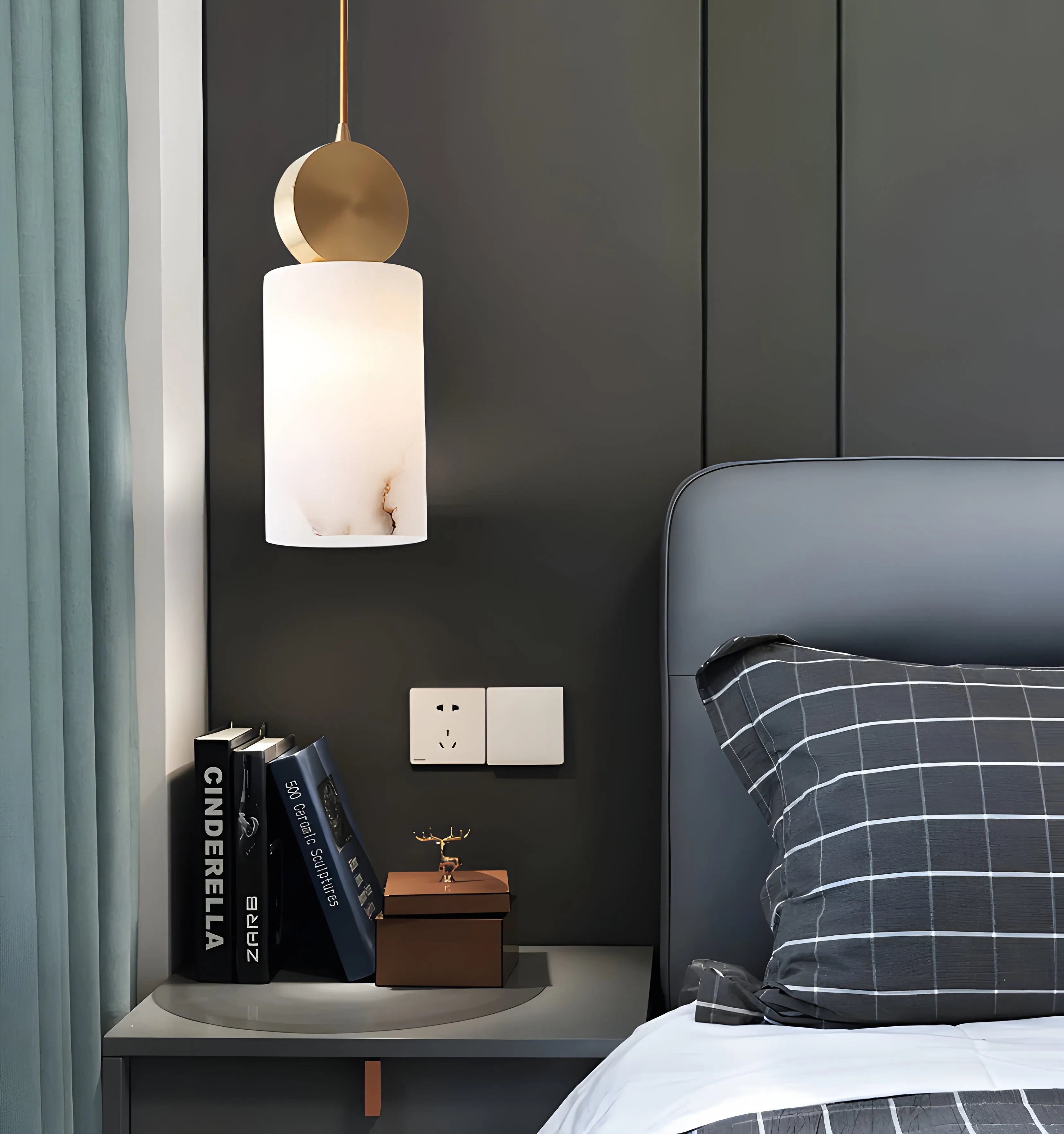 Etruscan Alabaster Pendant Light - NexioPick