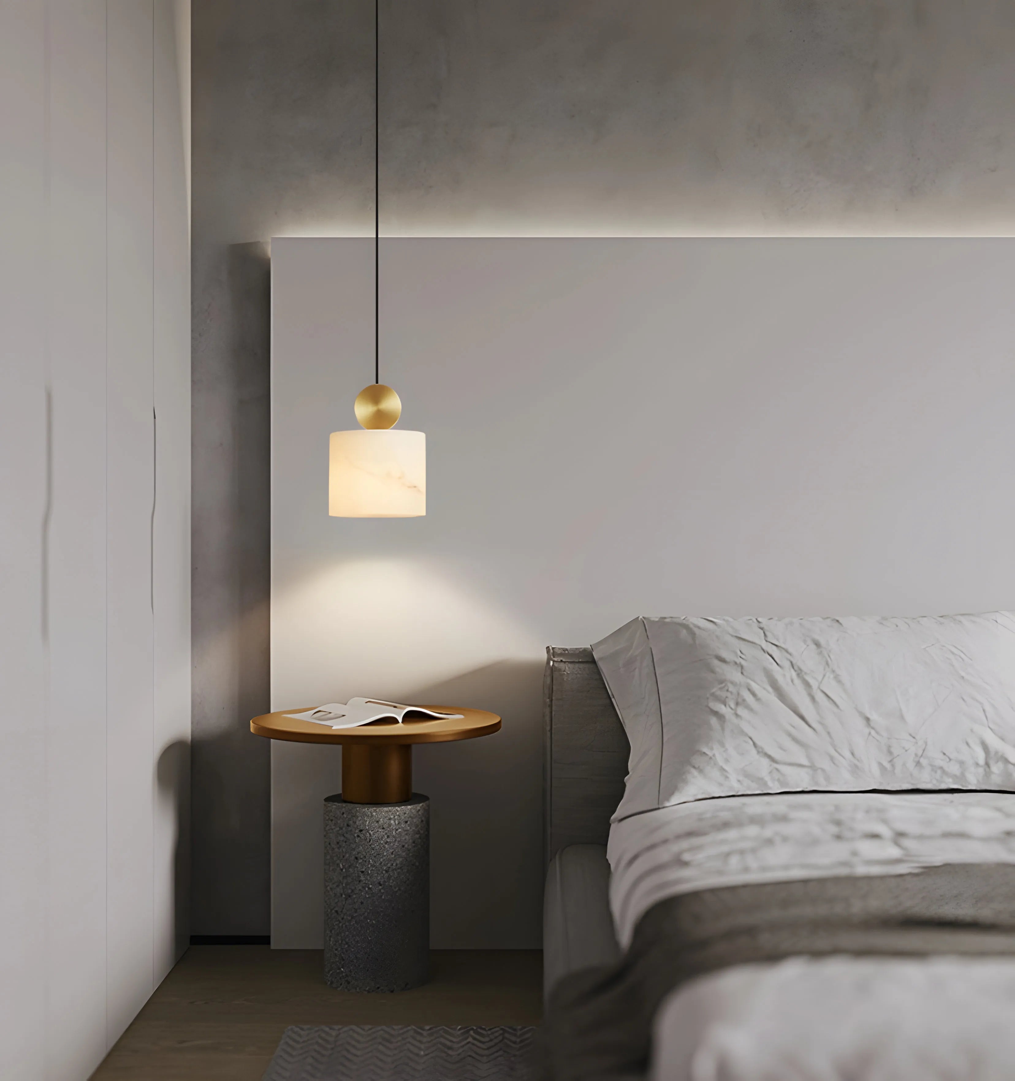 Etruscan Alabaster Pendant Light - NexioPick